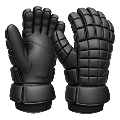 gloves para ice hockey sticker