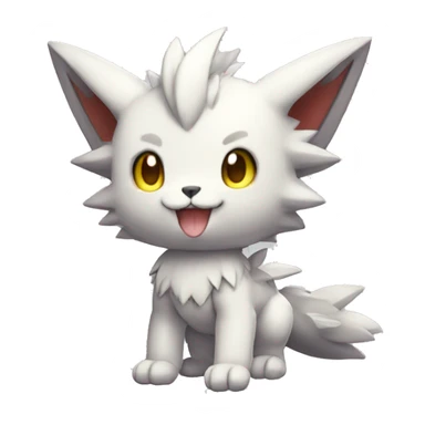 Kawaii cool Digimon-Pokémon-animal full body sticker