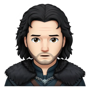 jon snow sticker
