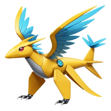 Heliolisk-Cyclizar-Vikavolt-Pokémon, full body sticker