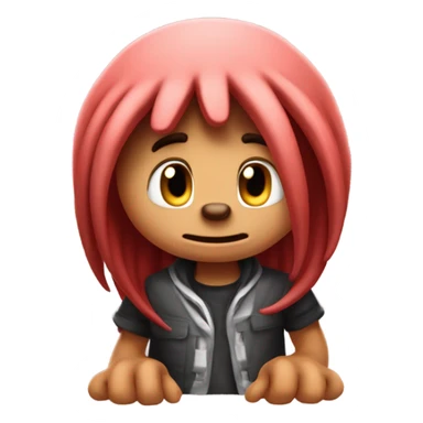 Knuckles the echidna ￼ sticker