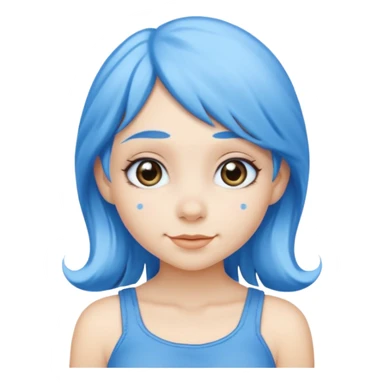 traditional smurfette sticker