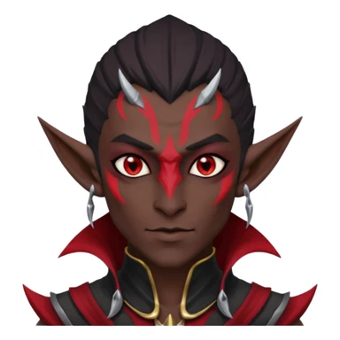 ESO male dark elf sticker
