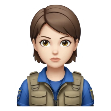 Jill Valentine resident evil sticker