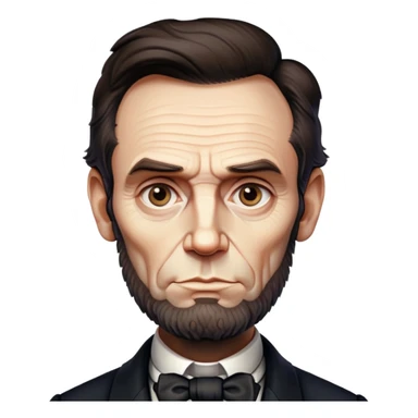 Abraham Lincoln  sticker