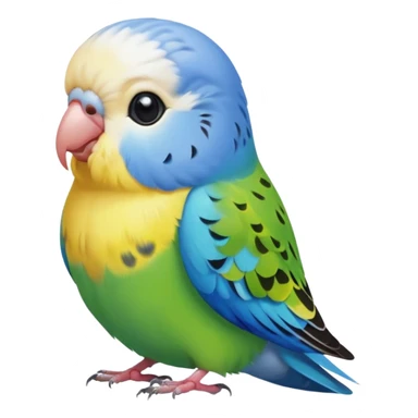 A bird Budgie breed  sticker