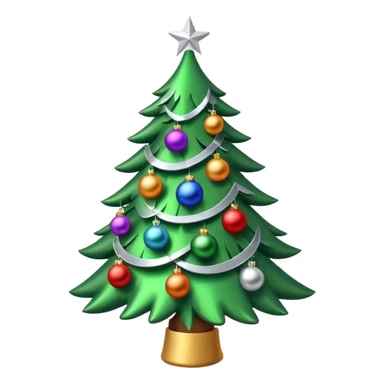  Xmas tree sticker