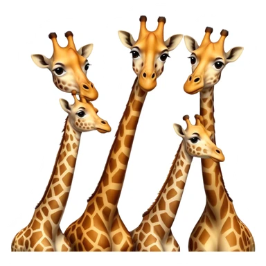 Farting giraffes sticker