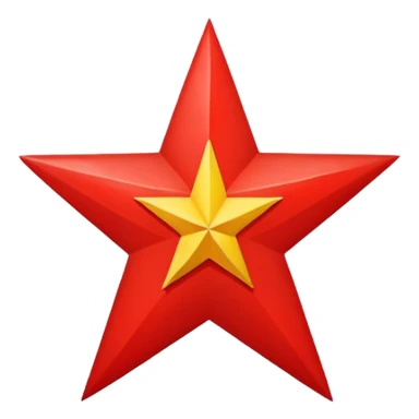 pure logo of communist party without star sticker