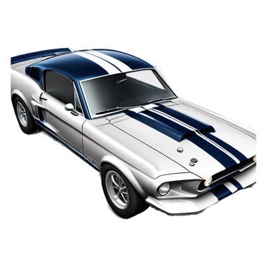 mustang shelby gt500 1967 sticker