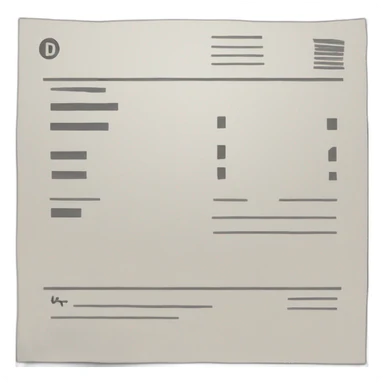 debt invoice sticker