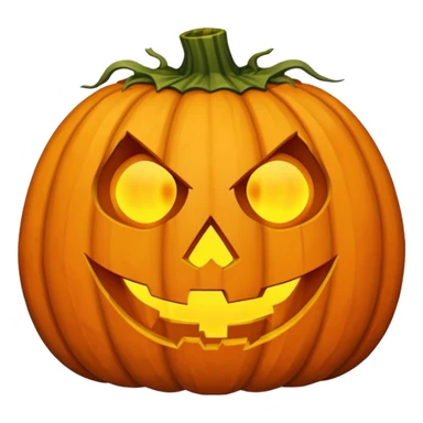 Rotten Halloween Pumpkin sticker