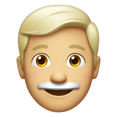 Smiling Englishman sticker