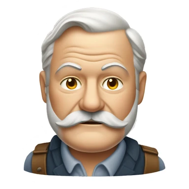 Ernest Hemingway sticker