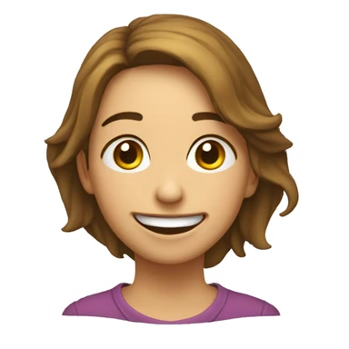 Carita feliz pero llorando sticker