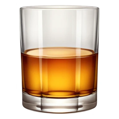 glass of whiskey, no splashes sticker