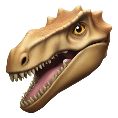 Elon musk and Donald trump on a dinosaur  sticker