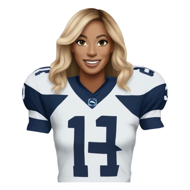 beyoncé penn state jersey sticker