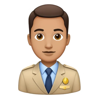 government official with digital technology at regional level sticker