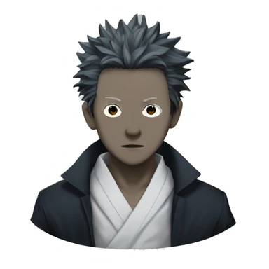 satoru gojo from jujutsu kaisen standing  sticker