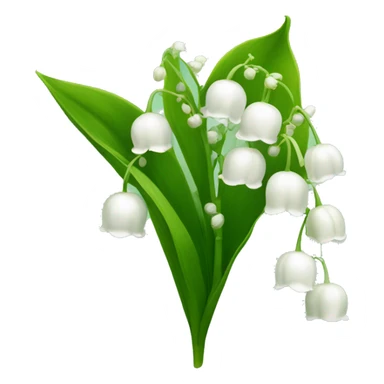 lily of the valley sticker