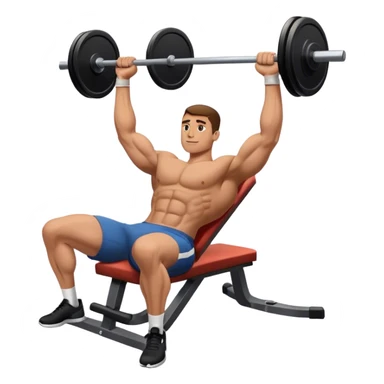 flat chest press sticker