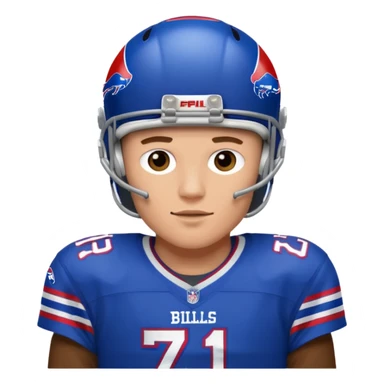 Buffalo bills Josh allen sticker