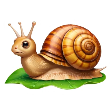 garden snail sticker