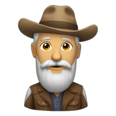 Viejo peludo sticker