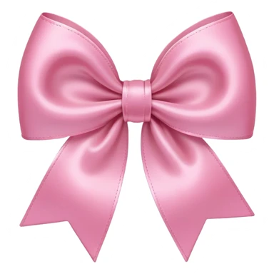 Pink aesthetic bow ￼ sticker