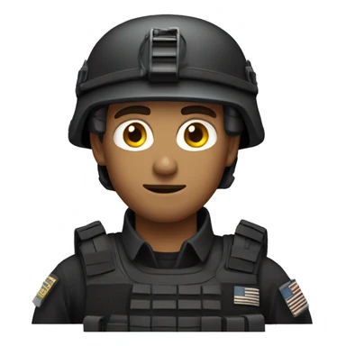 Men swat sticker