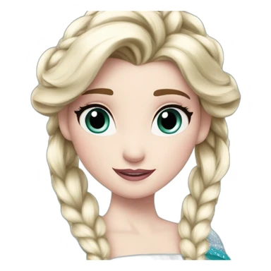 elsa anna sticker