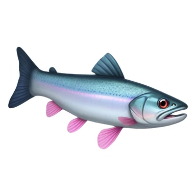 Steelhead fish sticker