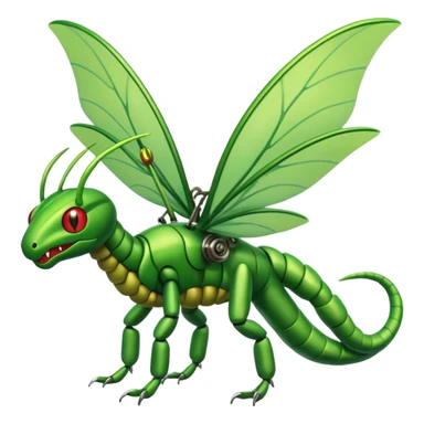 Caterpie-Flygon-Scyther-fusion sticker