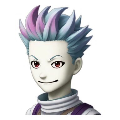 hisoka hunter x hunter sticker