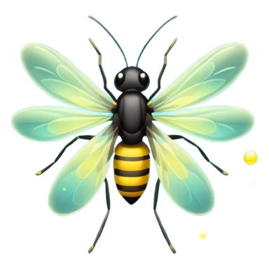 fireflies sticker