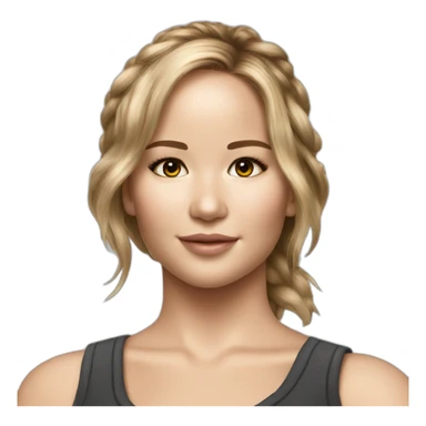 Jennifer Lawrence, hunger games sticker