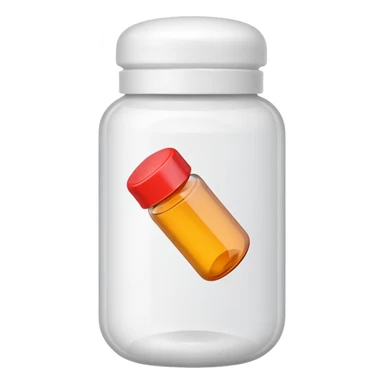 Pill bottle sticker