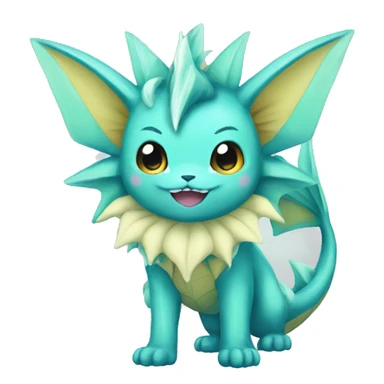 Vaporeon full body sticker
