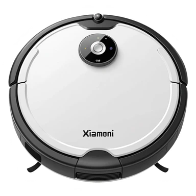 xiamoni robot vacuum white sticker