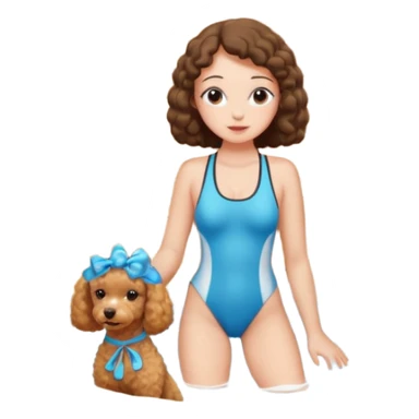 Poodle in sauna human girl and boy and Barbie and Ken are the same person that is a girl in a girl in the game I am so confused about the baby baby families that I have seen on here but they have no clue how they sticker