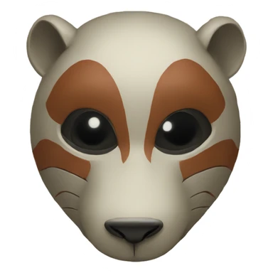 Machi raton mask sticker