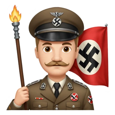 hitler swastika emoji sticker
