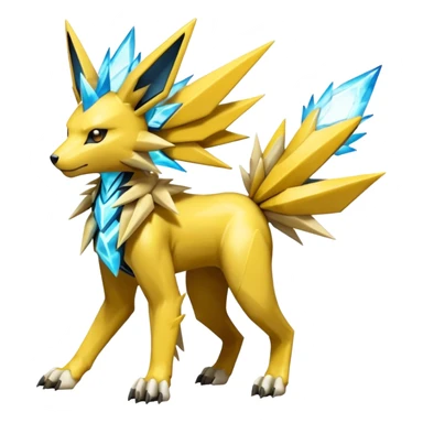 Mechanical Manectric-Zeraora-Jolteon-Fakémon-Pokémon-creature-fusion (full body) sticker