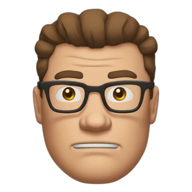 grumpy hank hill sticker