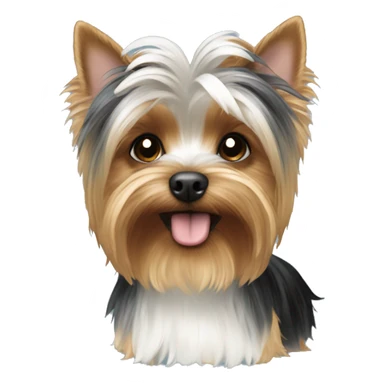 Parti Yorkie  sticker