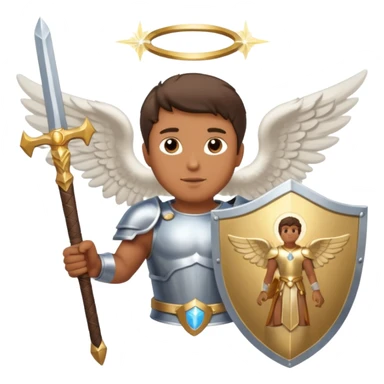 - 🛡️ Shield – symbolizing protection
- ⚔️ Sword – representing spiritual warfare
- 👼 Angel – the heavenly messenger
- ✨ Sparkles – highlighting his glory sticker