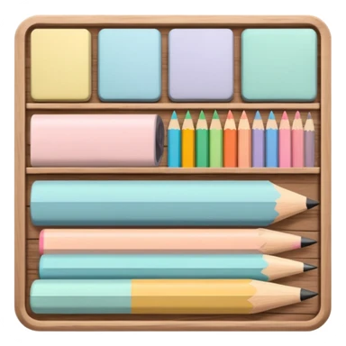 aesthetic school supplies cottage core sticker