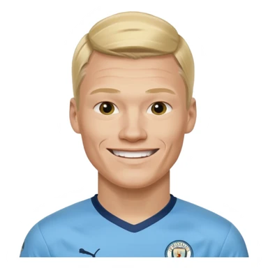Erling Haaland Manchester City sticker