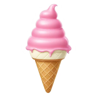 Chanel logo ice cream sticker